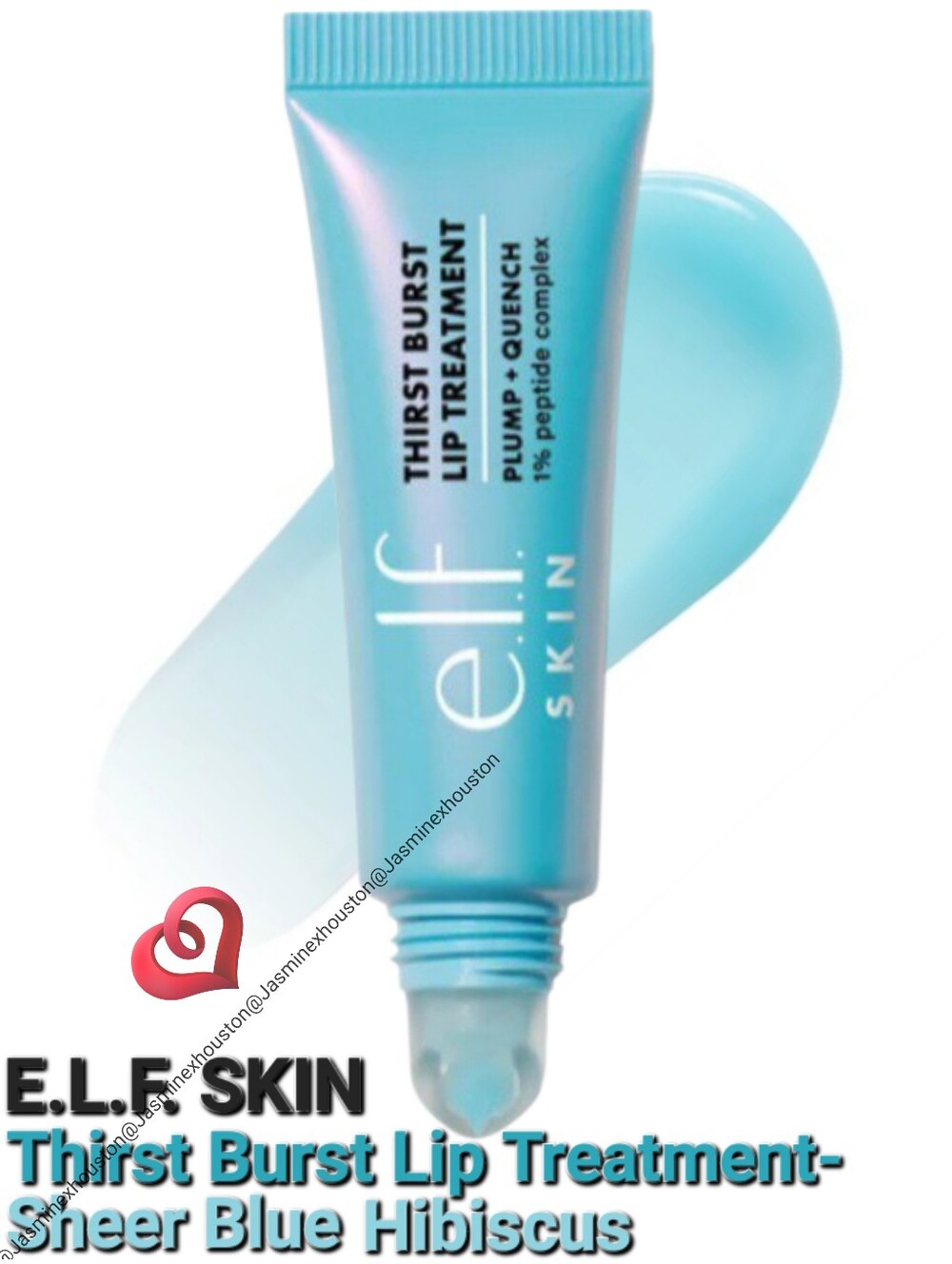 🎉3•$13/4•$16🎉 E.L.F. SKIN Thirst Burst Lip Treatment In Sheer Blue Hibiscus